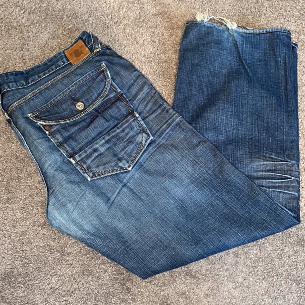 H&M Men’s Relaxed Fit Blue Jeans Size 38x34